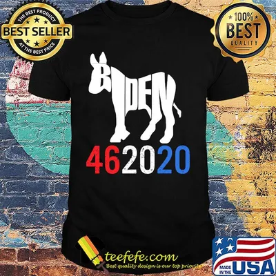 Biden 46 20 20 red white blue shirt