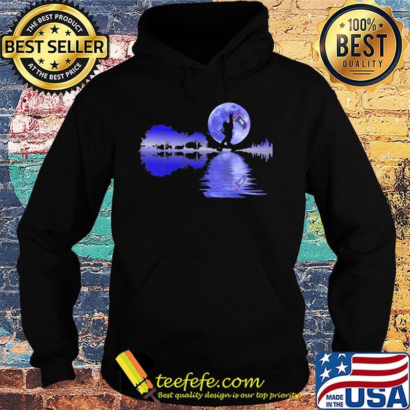 Bigfoot flag river moon tree s Hoodie Bigfoot flag river moon tree s Hoodie