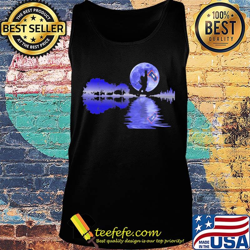 Bigfoot flag river moon tree s Tank top Bigfoot flag river moon tree s Tank top