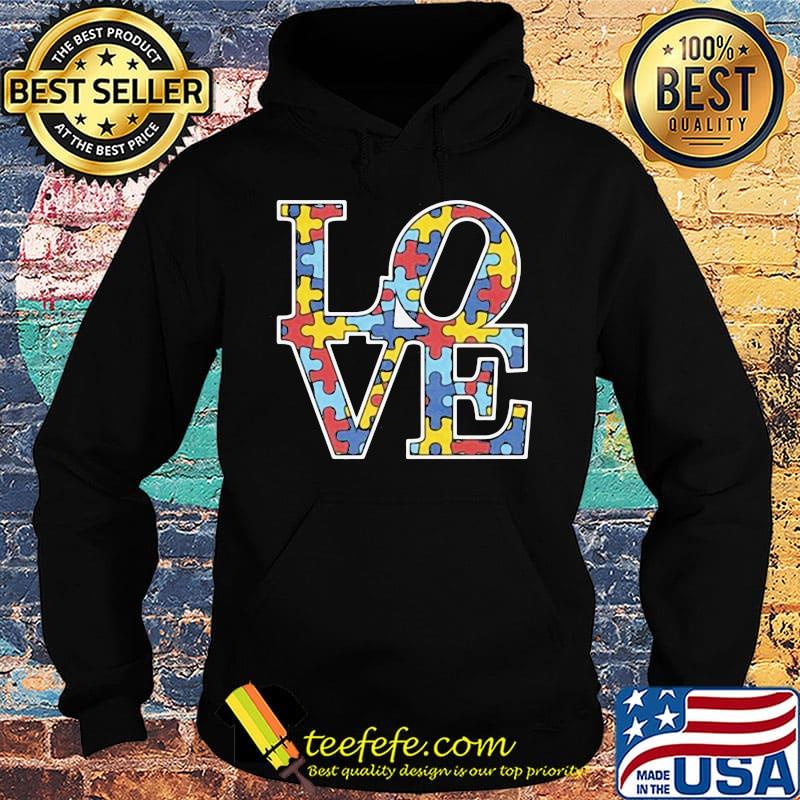 Black autism love classic s Hoodie Black autism love classic s Hoodie