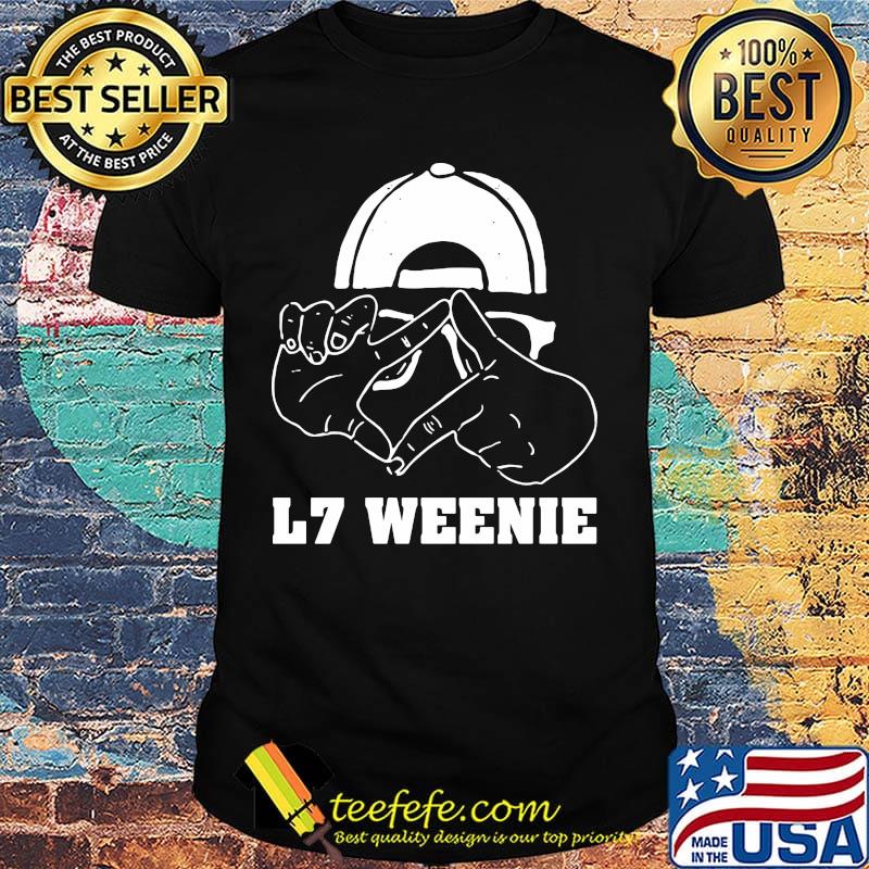 Black L7 weenie classic shirt