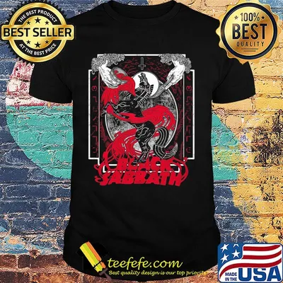 Black sabbath metal rock horse shirt