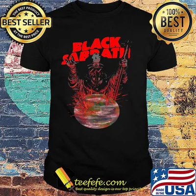 Black sabbath world tour shirt