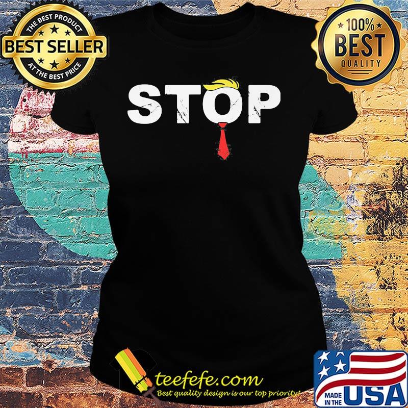 Black trump stop classic s Ladies tee Black trump stop classic s Ladies tee