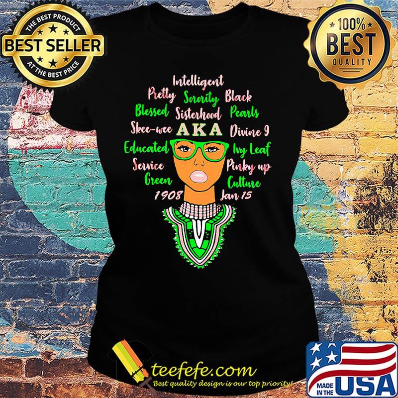 Black woman intelligent pretty sorority black blessed aka divine 9 educated ivy leaf s Ladies tee Black woman intelligent pretty sorority black blessed aka divine 9 educated ivy leaf s Ladies tee