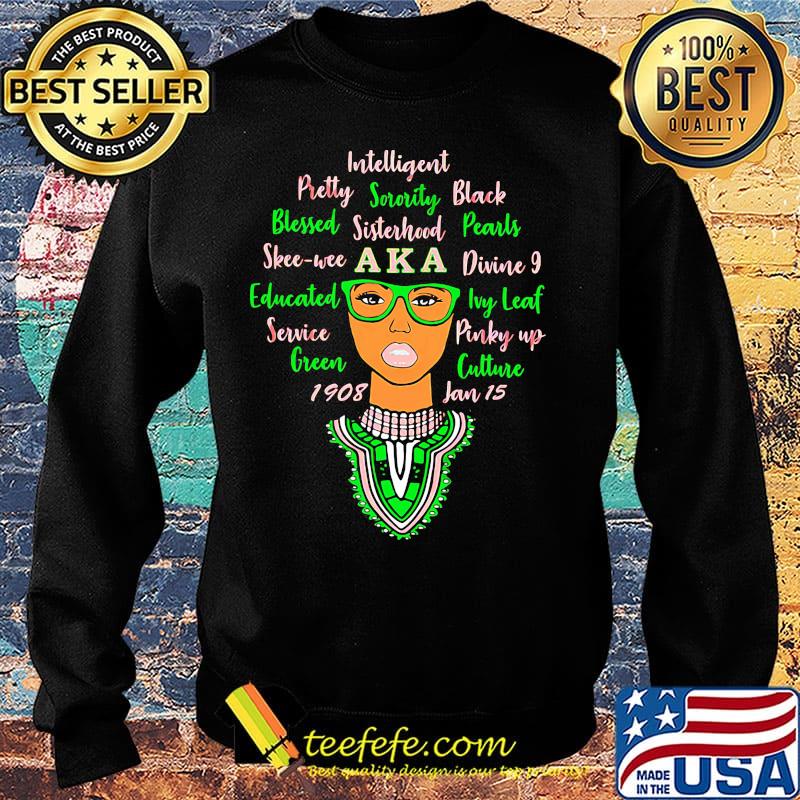 Black woman intelligent pretty sorority black blessed aka divine 9 educated ivy leaf s Sweater Black woman intelligent pretty sorority black blessed aka divine 9 educated ivy leaf s Sweater