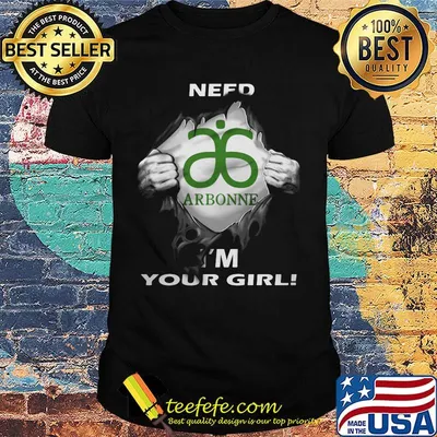 Blood insides arbonne logo need i'm your girl shirt