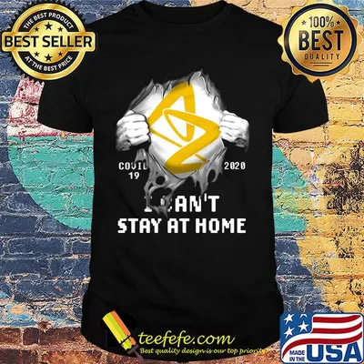 Blood insides astrazeneca logo covid-19 2020 i can't stay at home shirt