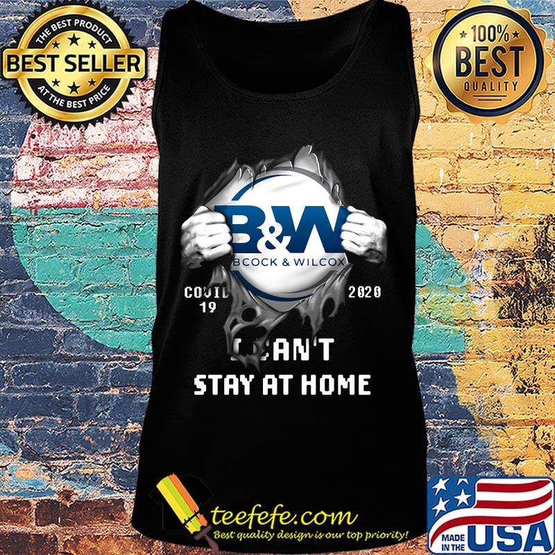 Blood insides b&w clock and wilcox covid-19 2020 i can't stay at home s Tank top Blood insides b&w clock and wilcox covid-19 2020 i can't stay at home s Tank top