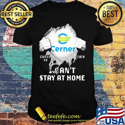 Blood insides cerner covid-19 2020 i can't stay at home shirt