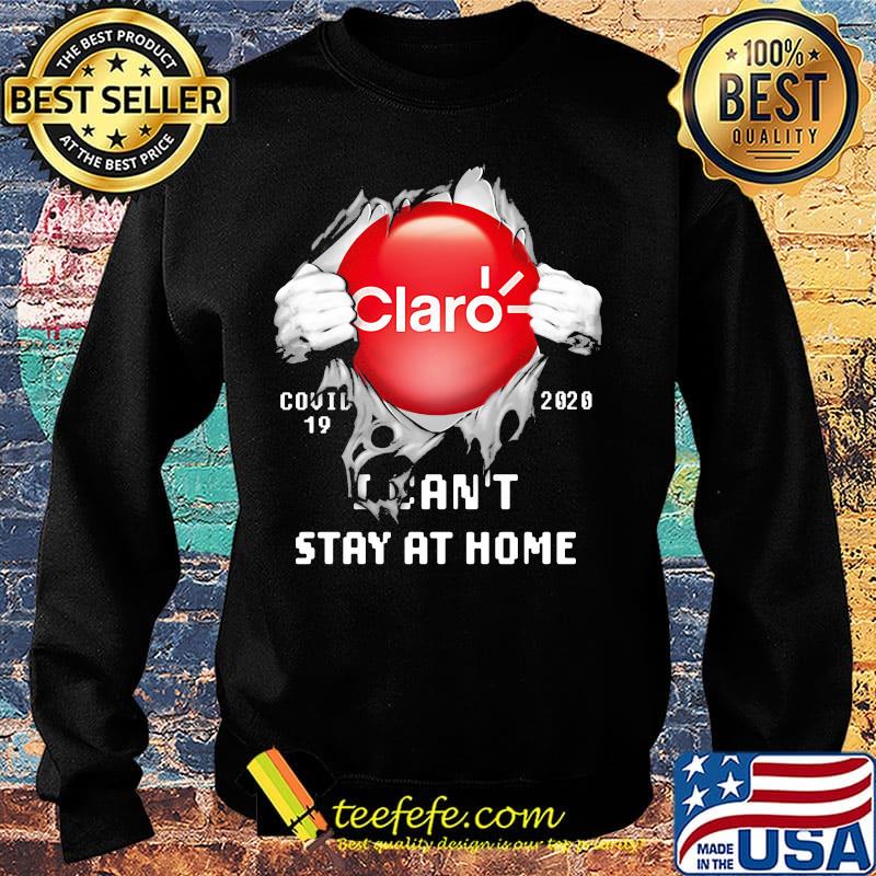 Blood insides claro covid-19 2020 i can't stay at home s Sweater Blood insides claro covid-19 2020 i can't stay at home s Sweater