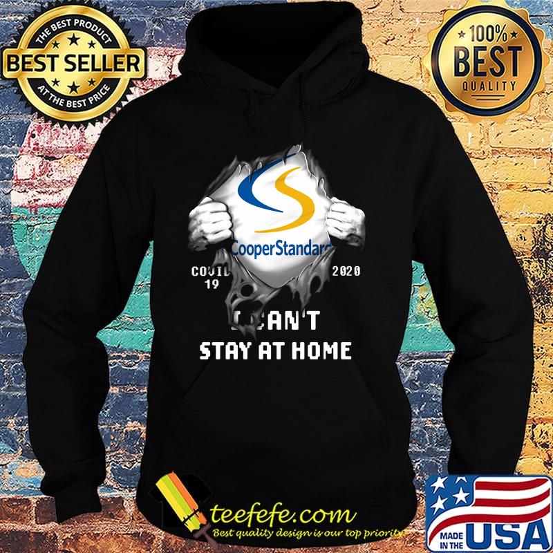 Blood insides cooper standard logo covid-19 2020 i can't stay at home s Hoodie Blood insides cooper standard logo covid-19 2020 i can't stay at home s Hoodie