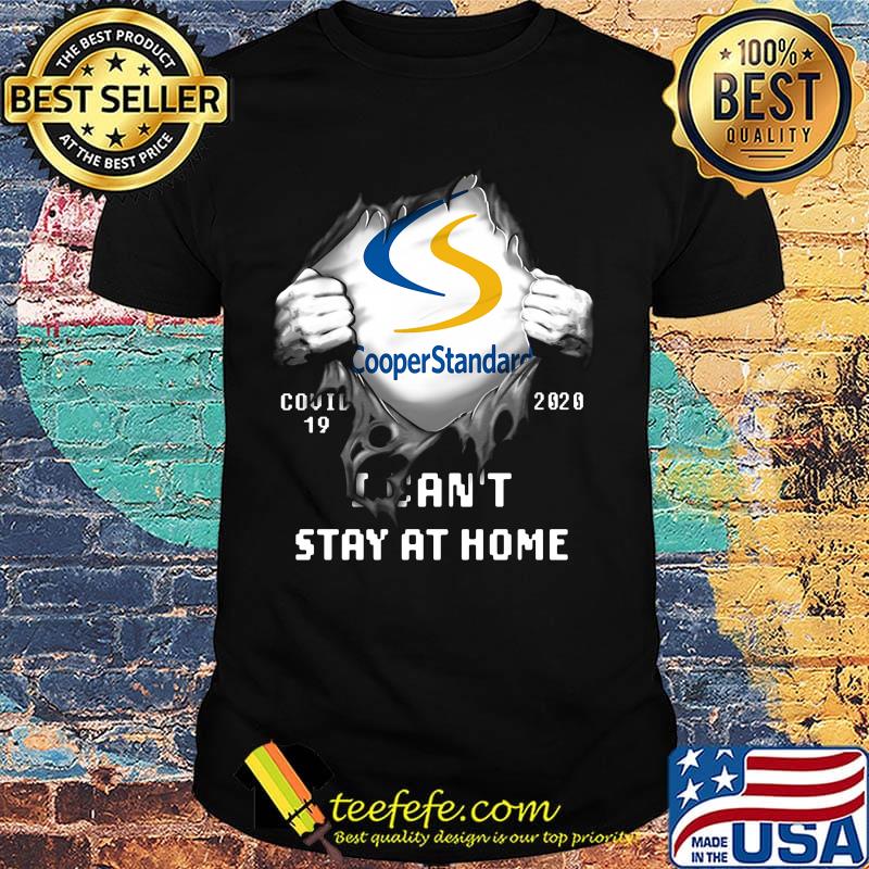Blood insides cooper standard logo covid-19 2020 i can't stay at home shirt Blood insides cooper standard logo covid-19 2020 i can't stay at home shirt
