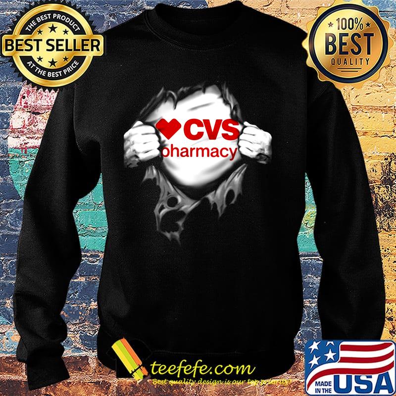 Blood insides cvs health logo s Sweater Blood insides cvs health logo s Sweater