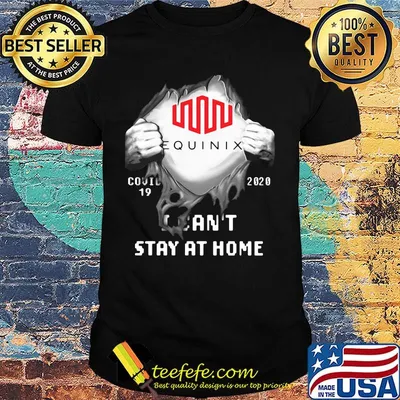 Blood insides equinix covid-19 2020 i can't stay at home shirt