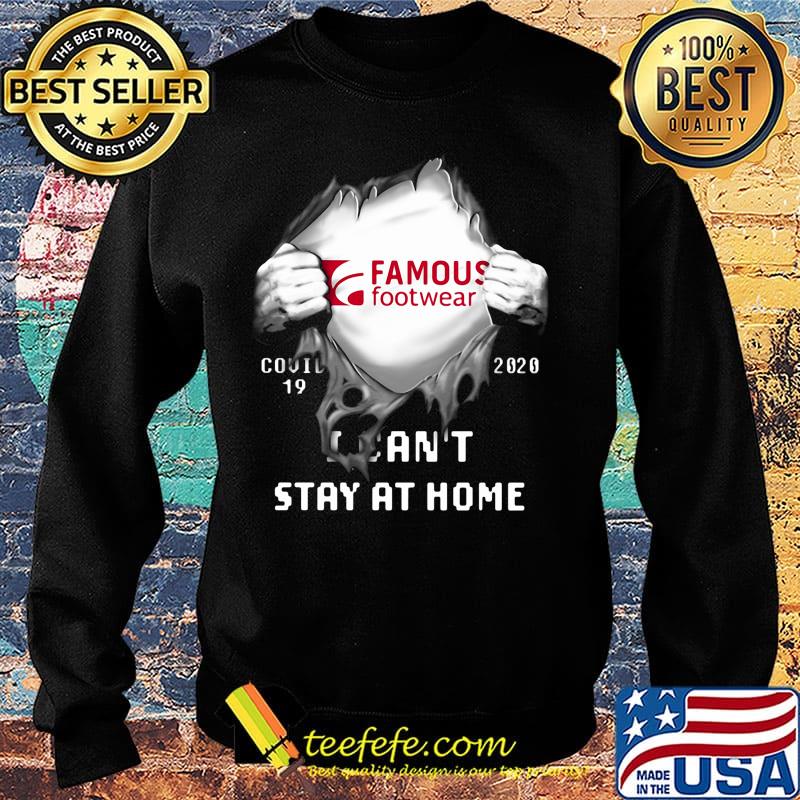 Blood insides famous footwear covid-19 2020 i can't stay at home s Sweater Blood insides famous footwear covid-19 2020 i can't stay at home s Sweater