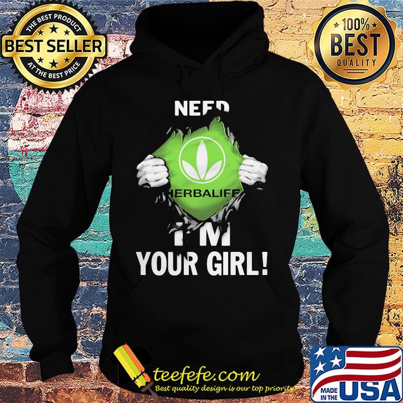 Blood insides herbalife logo need i'm your girl s Hoodie Blood insides herbalife logo need i'm your girl s Hoodie