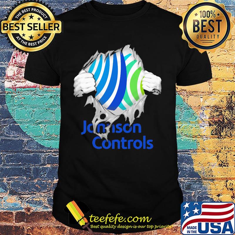 Blood insides johnson controls shirt Blood insides johnson controls shirt