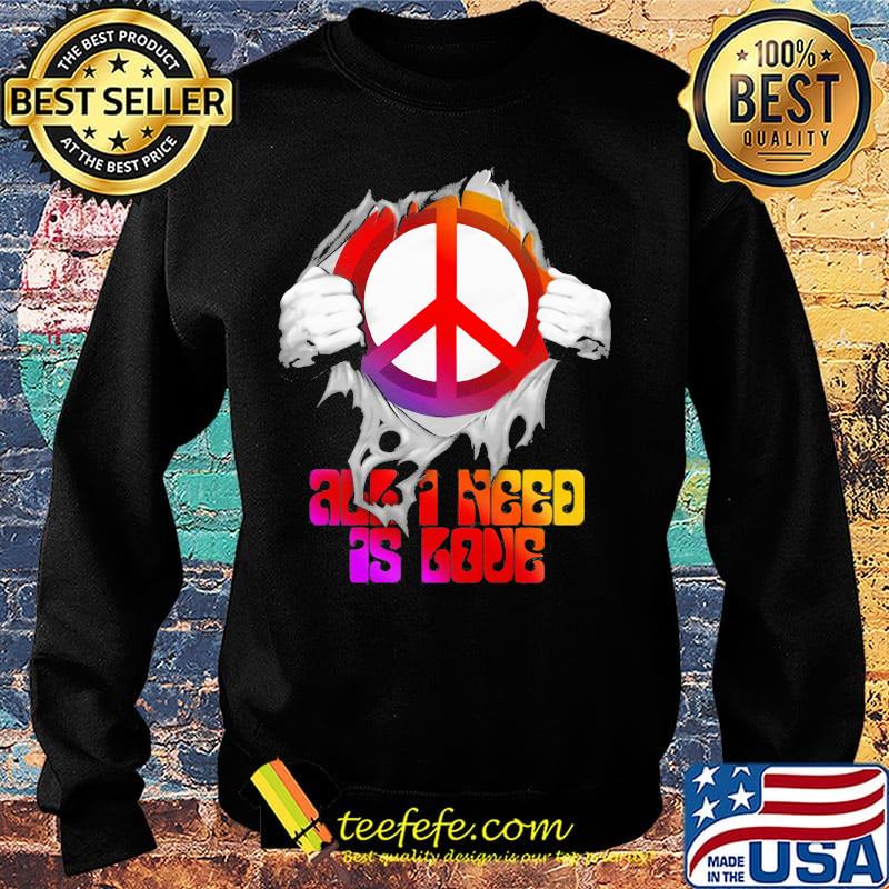 Blood insides peace and need as love s Sweater Blood insides peace and need as love s Sweater