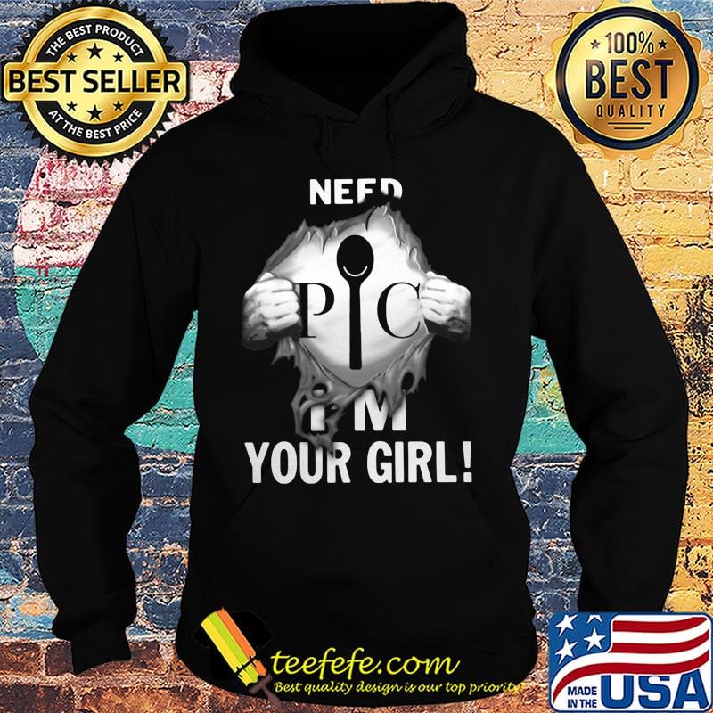 Blood insides pic need i'm your girl black s Hoodie Blood insides pic need i'm your girl black s Hoodie