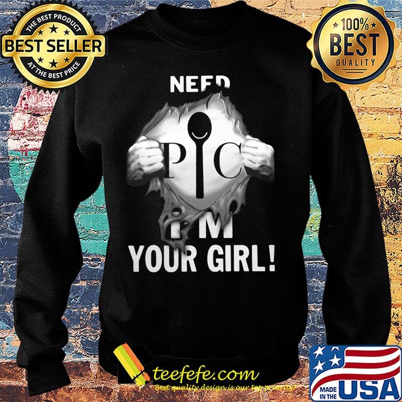 Blood insides pic need i'm your girl black s Sweater Blood insides pic need i'm your girl black s Sweater