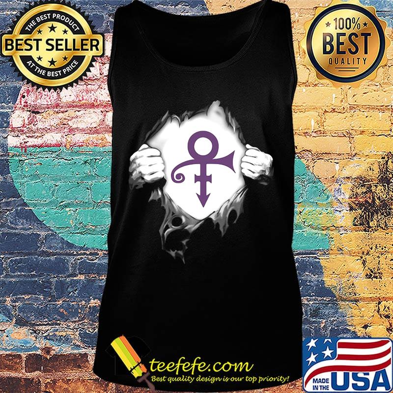 Blood insides prince logo s Tank top Blood insides prince logo s Tank top