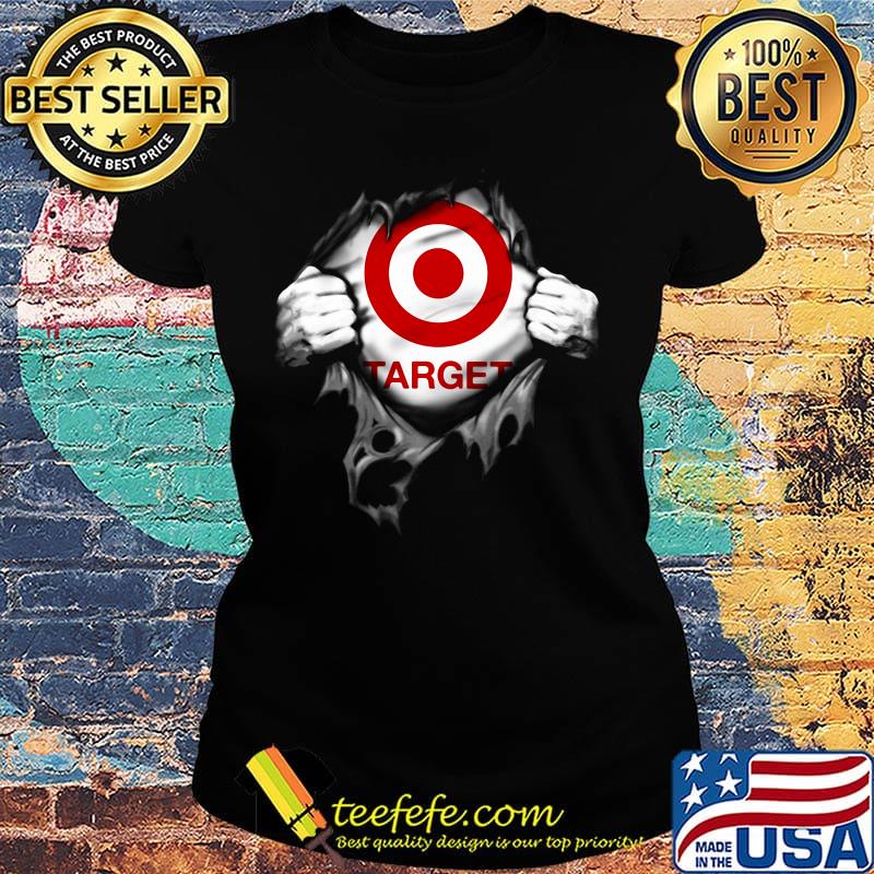 Blood insides target logo s Ladies tee Blood insides target logo s Ladies tee