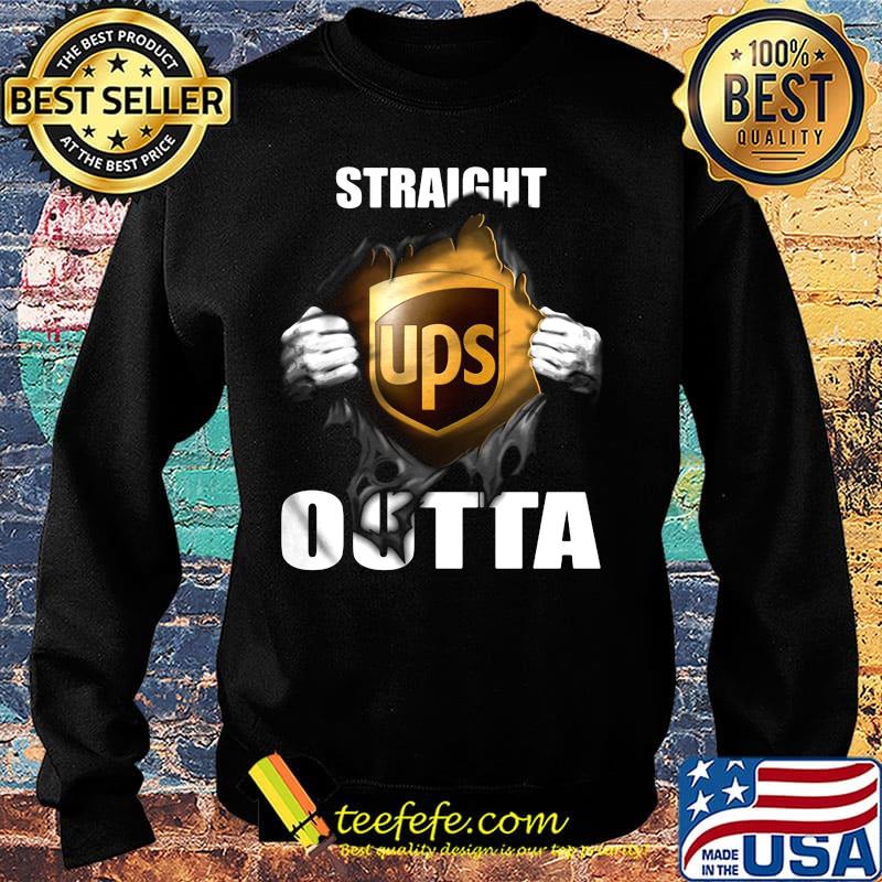 Blood insides ups straight outta s Sweater Blood insides ups straight outta s Sweater