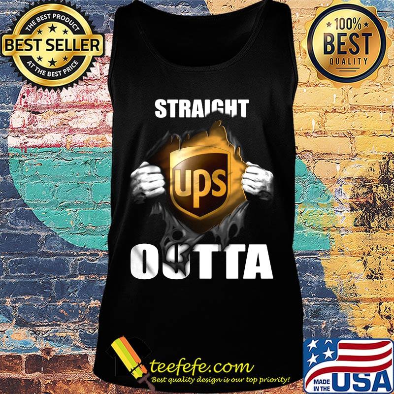 Blood insides ups straight outta s Tank top Blood insides ups straight outta s Tank top