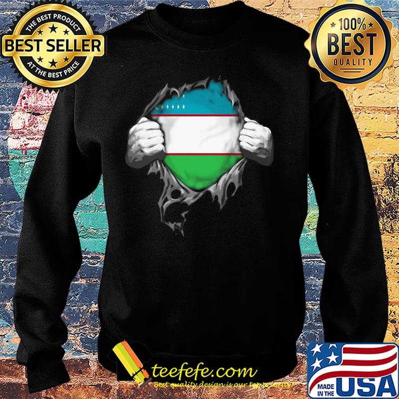 Blood insides uzbekistan flag s Sweater Blood insides uzbekistan flag s Sweater