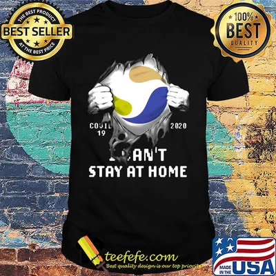 Blood insides young living covid-19 2020 i can't stay at home shirt