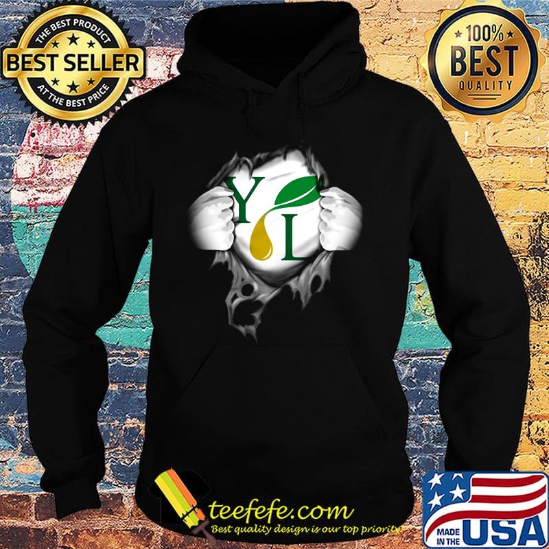Blood insides young living logo s Hoodie Blood insides young living logo s Hoodie