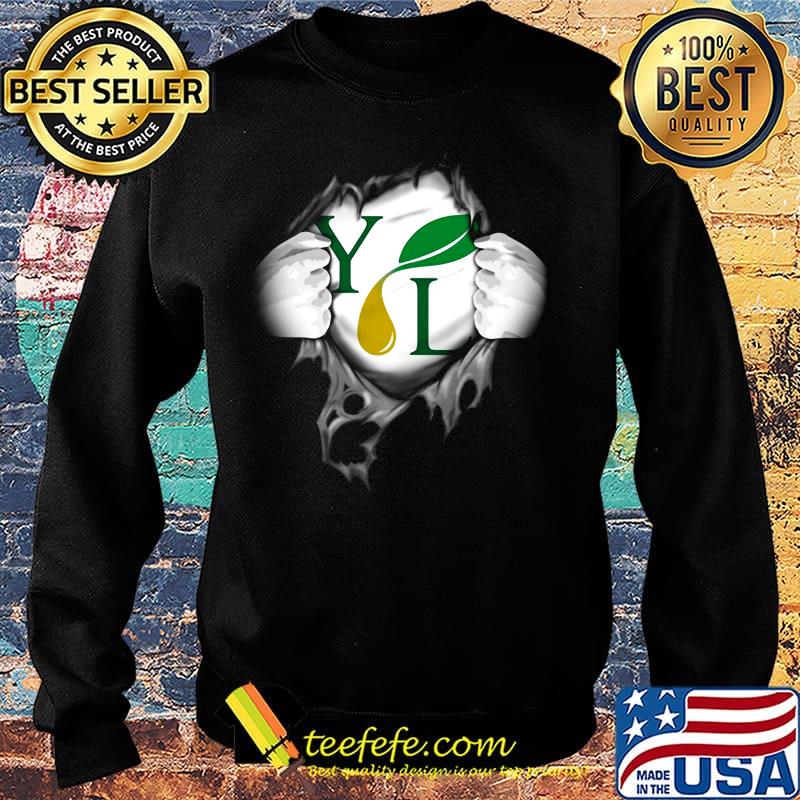 Blood insides young living logo s Sweater Blood insides young living logo s Sweater