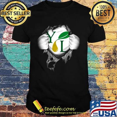 Blood insides young living logo shirt