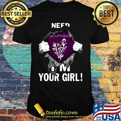 Blood insides younique need i'm your girl shirt