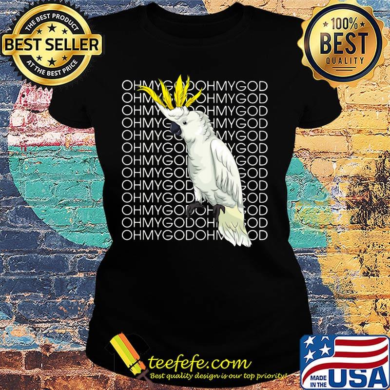 Blue-eyed parrot moluccan oh my God s Ladies tee Blue-eyed parrot moluccan oh my God s Ladies tee