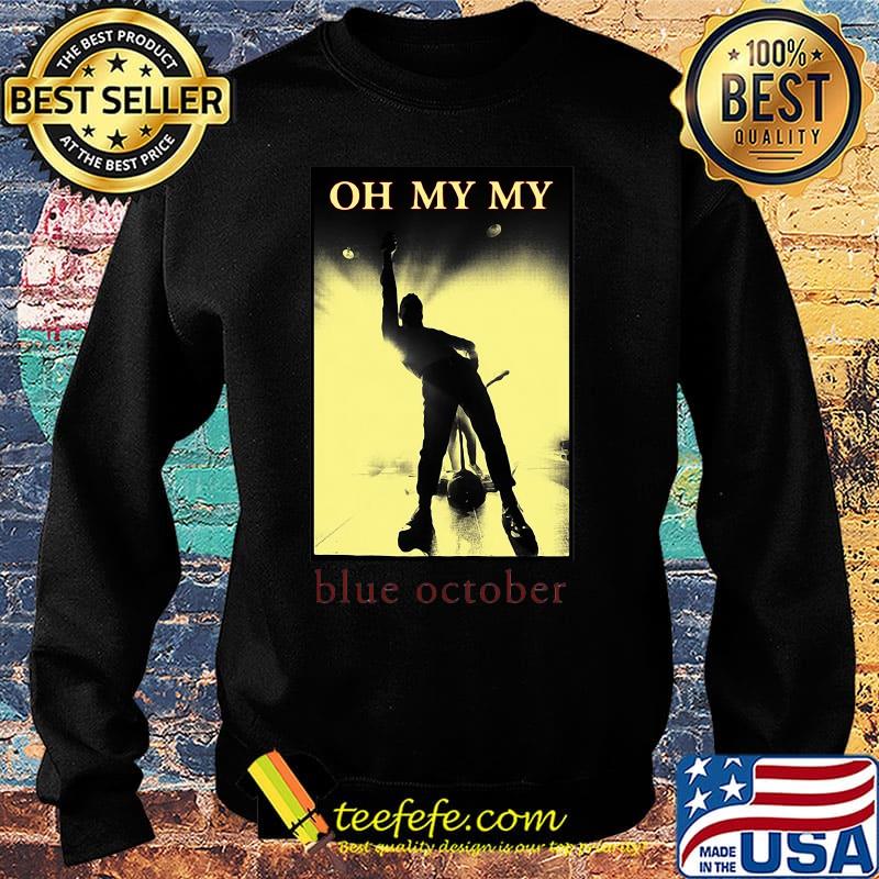 Blue october oh my my light s Sweater Blue october oh my my light s Sweater