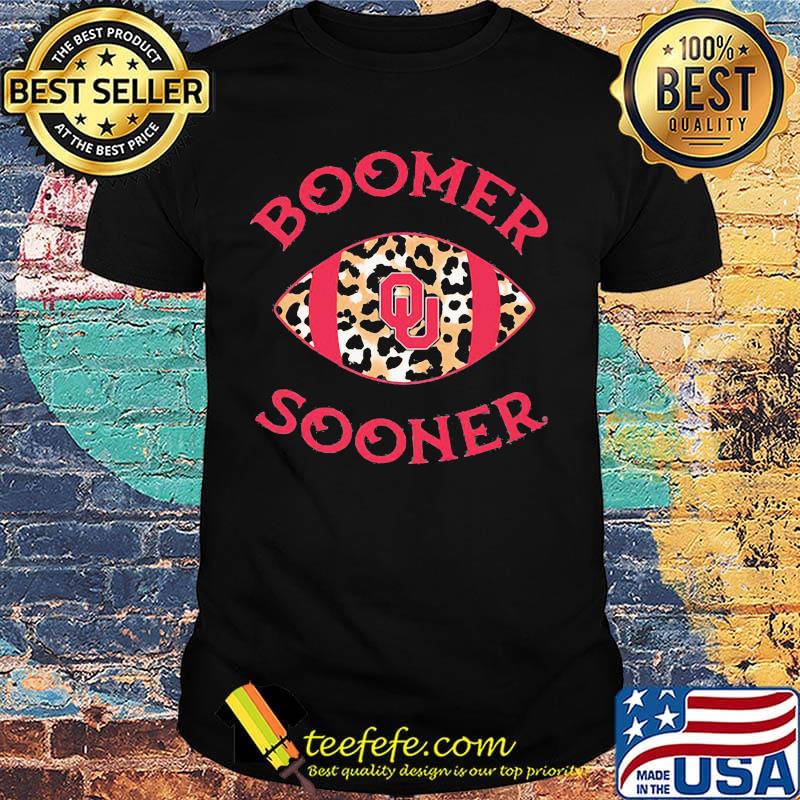 Boomeer oklahoma sooners football leopard shirt