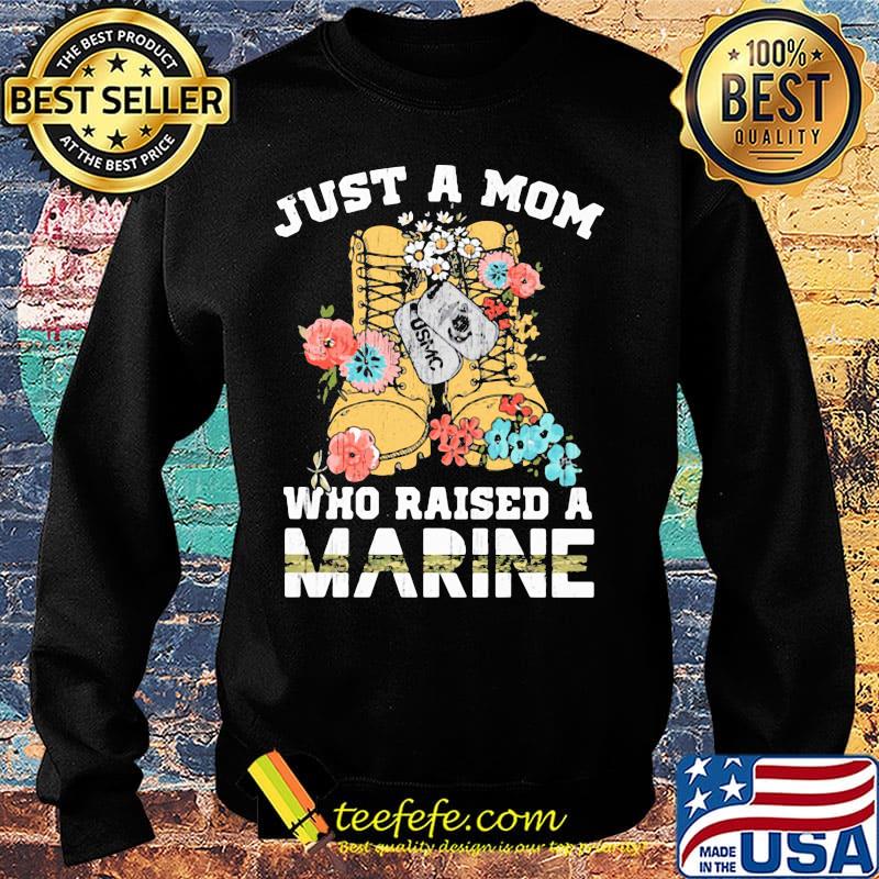 Boots veratan just a mom who raised a marine s Sweater Boots veratan just a mom who raised a marine s Sweater