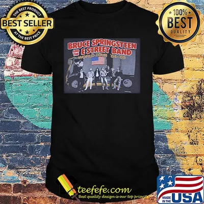 Bruce springsteen and the e street band world tour 84 95 american shirt