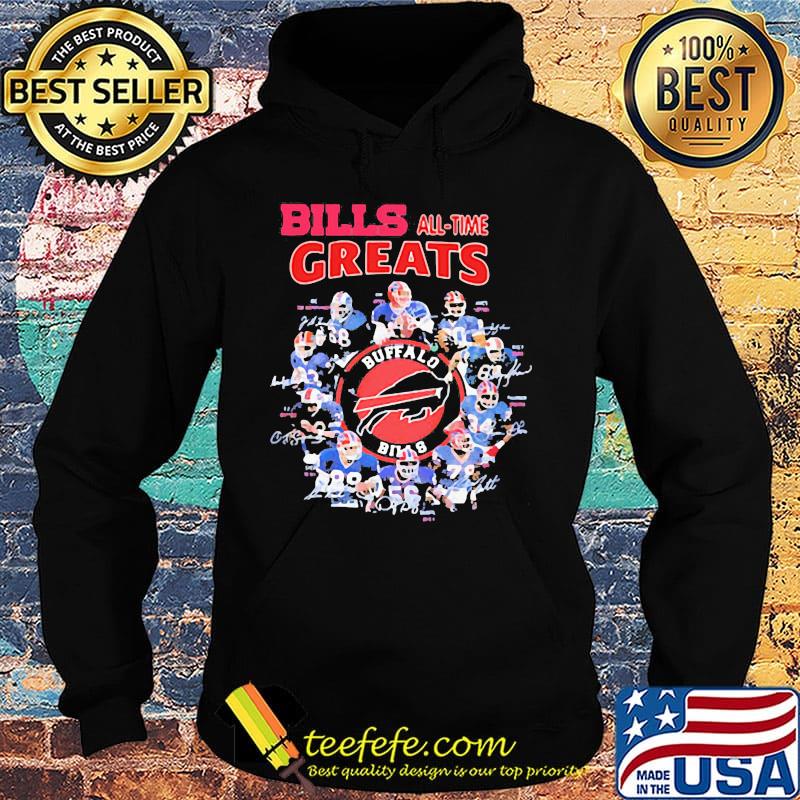 Buffalo bills football all time greats signatures s Hoodie Buffalo bills football all time greats signatures s Hoodie