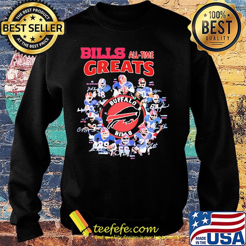 Buffalo bills football all time greats signatures s Sweater Buffalo bills football all time greats signatures s Sweater