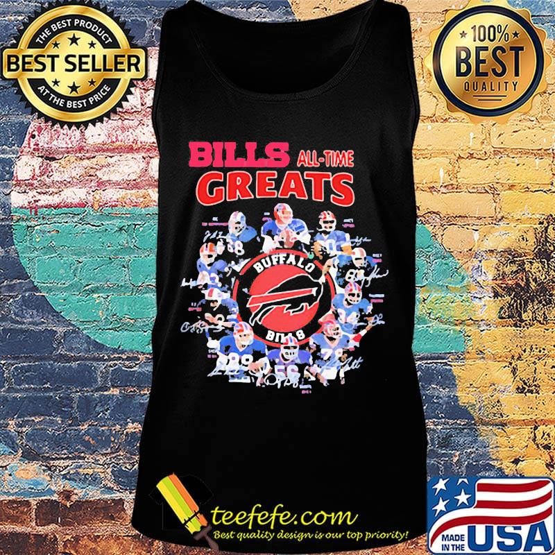 Buffalo bills football all time greats signatures s Tank top Buffalo bills football all time greats signatures s Tank top