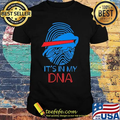 Buffalo bills it's in my dna shirt