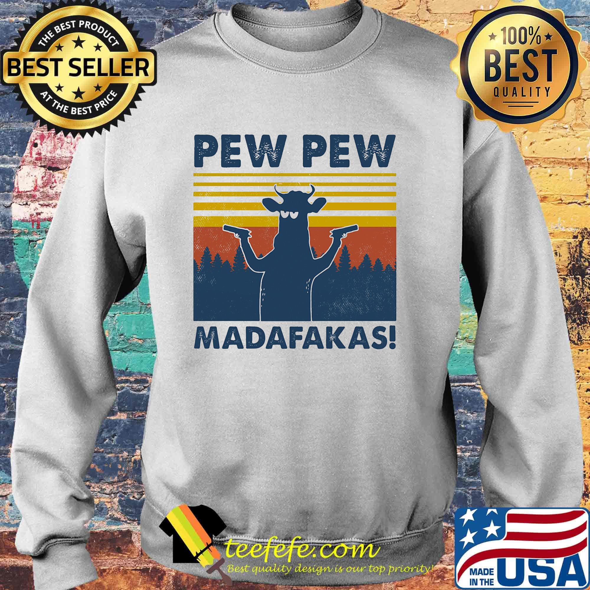 Buffalo pew pew madafakas vintage retro s Sweater Buffalo pew pew madafakas vintage retro s Sweater