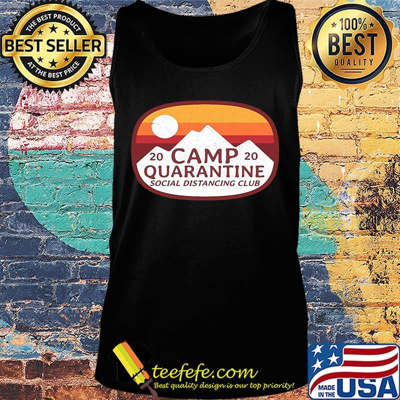 Camp quarantine social distancing club vintage retro s Tank top Camp quarantine social distancing club vintage retro s Tank top