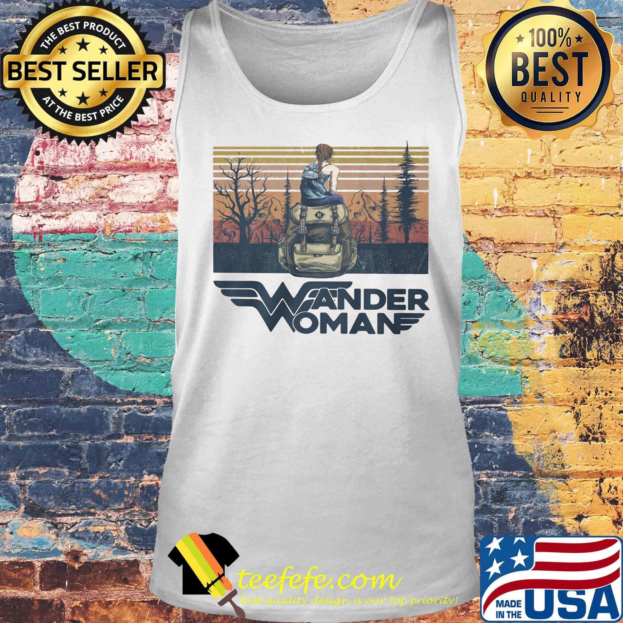 Camping moutain wander woman vintage retro s Tank top Camping moutain wander woman vintage retro s Tank top