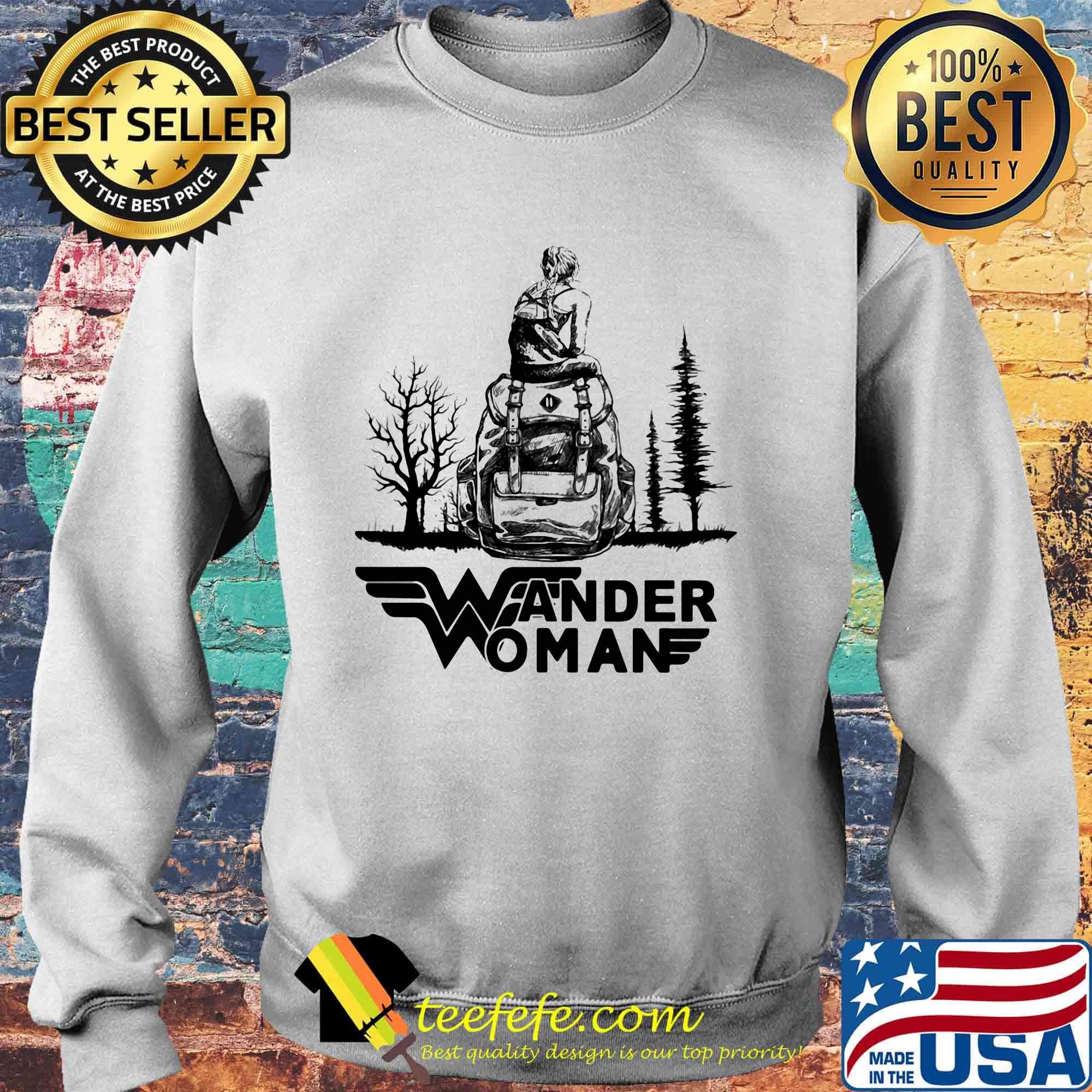 Camping wonder wander woman s Sweater Camping wonder wander woman s Sweater