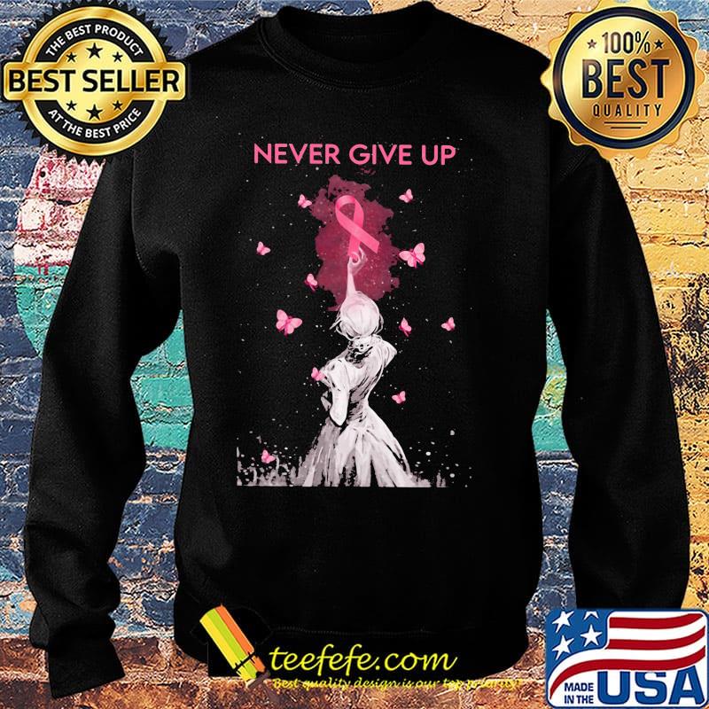 Cancer butterflys never give up s Sweater Cancer butterflys never give up s Sweater