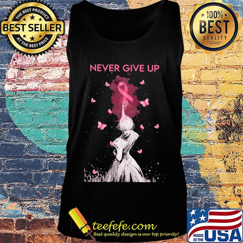Cancer butterflys never give up s Tank top Cancer butterflys never give up s Tank top